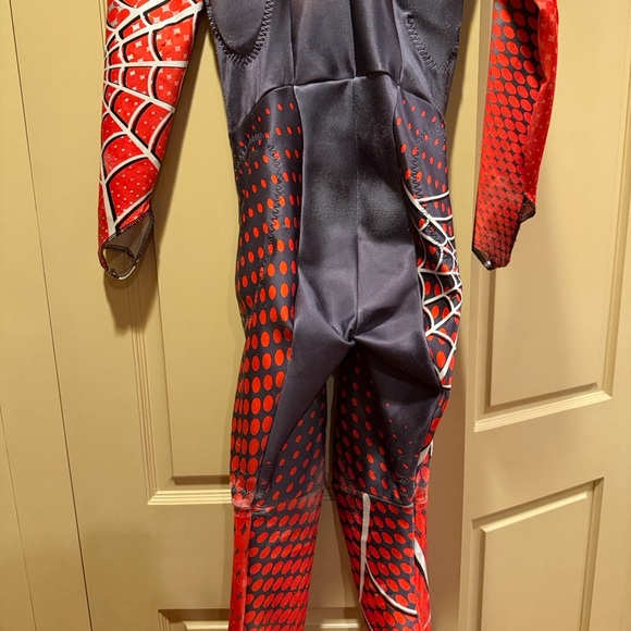Spyder Red and Black Padded Ski Racing Suit, Men’s size Medium - Picture 6 of 12